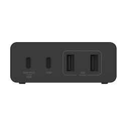 Belkin 108W 4-Port Ladeger&auml;t, 2x USB-C, 2x USB-A, schwarz, 2m Netzkabel