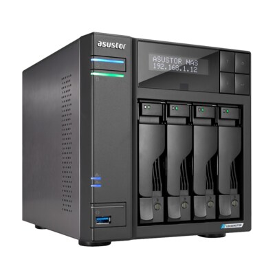 Image of ASUSTOR AS6704T Gen2 Lockerstor 4 NAS System 4-bay