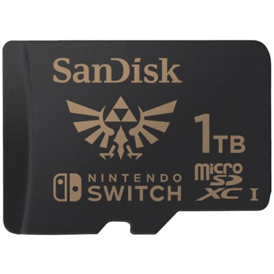 SD SD günstig Kaufen-SanDisk 1 TB microSDXC Speicherkarte für Nintendo Switch™ schwarz. SanDisk 1 TB microSDXC Speicherkarte für Nintendo Switch™ schwarz <![CDATA[• Speichertyp: microSDXC (UHS-I) • Speicherkapazität: 1 TB • lizenziert für die N