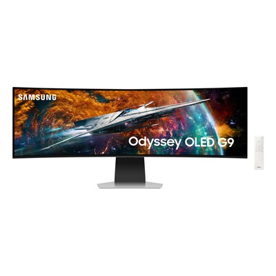 Curved QHD günstig Kaufen-Samsung Odyssey OLED G9 124cm (49") DQHD 32:9 Curved Gaming Monitor HDMI/DP/USB. Samsung Odyssey OLED G9 124cm (49") DQHD 32:9 Curved Gaming Monitor HDMI/DP/USB <![CDATA[• Energieeffizienzklasse: G • Größe: 124,0 cm (49 Zoll) 32:9, Auflösun