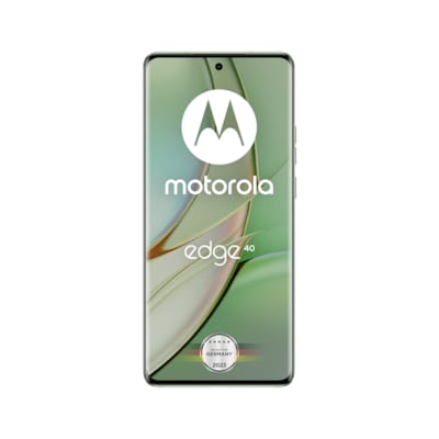 e40 Smartphone günstig Kaufen-Motorola edge40 8/256 GB Android 13 Smartphone veganes Leder grün. Motorola edge40 8/256 GB Android 13 Smartphone veganes Leder grün <![CDATA[• Farbe: grün • 2,6 GHz MediaTek MT6891 Octa-Core-Prozessor • 50 Megapixel Hauptkamera • 16,64