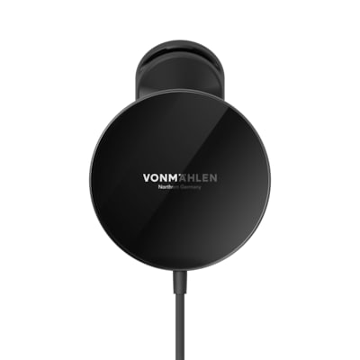 Kabellos Wireless günstig Kaufen-Vonmählen Wireless Charger Aura Car magnetische Ladehalterung Black. Vonmählen Wireless Charger Aura Car magnetische Ladehalterung Black <![CDATA[• Magentische Ladehalterung zum kabellosen Laden von Smartphones • Schnelles, kabelloses Laden 