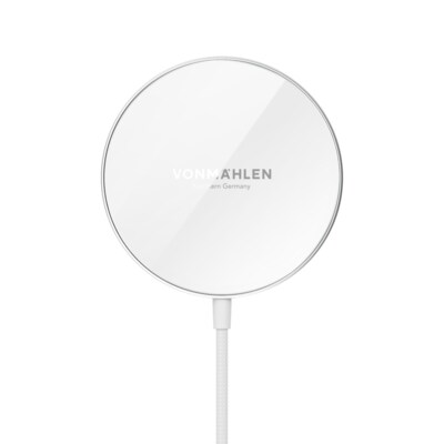 schnelles Lade günstig Kaufen-Vonmählen Wireless Charger Aura Mini magnet. Ladekabel White. Vonmählen Wireless Charger Aura Mini magnet. Ladekabel White <![CDATA[• Ladekabel mit magnetischem Lademodul für alle MagSafe-fähigen iPhones • Schnelles, kabelloses Laden mit b