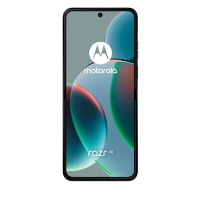 and Go günstig Kaufen-Motorola razr40 8/256 GB Android 13 Smartphone grün. Motorola razr40 8/256 GB Android 13 Smartphone grün <![CDATA[• Farbe: grün • 2,4 GHz Qualcomm Snapdragon 7 Gen 1 Octa-Core-Prozessor • 64 Megapixel Hauptkamera • 17,5 cm (6,9 Zoll) pO