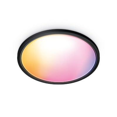 WiZ SuperSlim Tunable White & Color 3800 lm, Schwarz, Einzelpack