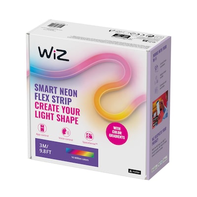 PP Color günstig Kaufen-WiZ FlexStrip Tunable White & Color 3 m Einzelpack. WiZ FlexStrip Tunable White & Color 3 m Einzelpack <![CDATA[• Lichterkette für den Innen- und Außenbereich • Lichtfarbe: RGBW • Länge: 3m • Dimmbar durch App-Steuerung]]>. 