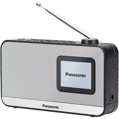 Panasonic RF-D15EG-K Digitalradio mit DAB+ und Bluetooth, schwarz