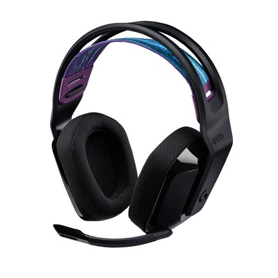 Headset PC günstig Kaufen-Logitech G535 LIGHTSPEED Schwarz - Kabelloses Gaming-Headset. Logitech G535 LIGHTSPEED Schwarz - Kabelloses Gaming-Headset <![CDATA[• Anwendungsbereich: Gaming, Kopfbügel beidseitig • Kabellos, Schwarz, 236g • PC/ Notebook, USB-Anschluss, PS • Di