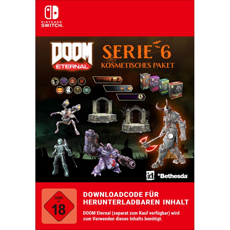 DOOM Eternal: Series Six Cosmetic Pack - Nintendo Digital Code
