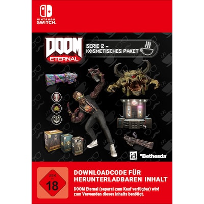 Doom 1 günstig Kaufen-DOOM Eternal: Series Two Cosmetic Pack - Nintendo Digital Code. DOOM Eternal: Series Two Cosmetic Pack - Nintendo Digital Code <![CDATA[• Plattform: Nintendo Switch • Genre: Actionspiel, Ego-Shooter • Altersfreigabe USK: ab 18 Jahre • Produktart: 