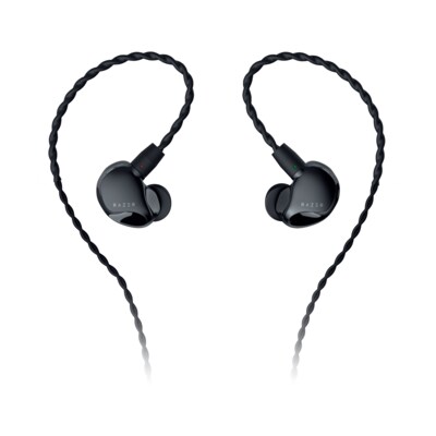 Razer Moray - Ergonomischer In-Ear-Monitor-Kopfhörer für ganztägiges Streaming