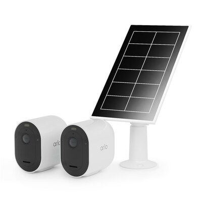 be in  günstig Kaufen-Arlo Pro 5 Überwachungskamera außen - 2er Set weiß + Solarpanel. Arlo Pro 5 Überwachungskamera außen - 2er Set weiß + Solarpanel <![CDATA[• Einsatzzweck: außen & innen • Auflösung: 2560 x 1440 Pixel • Bewegungserkennu