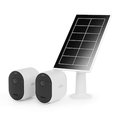 Solarpanel Solar günstig Kaufen-Arlo Pro 5 Überwachungskamera außen - 2er Set weiß + Solarpanel. Arlo Pro 5 Überwachungskamera außen - 2er Set weiß + Solarpanel <![CDATA[• Einsatzzweck: außen & innen • Auflösung: 2560 x 1440 Pixel • Bewegungserkennu
