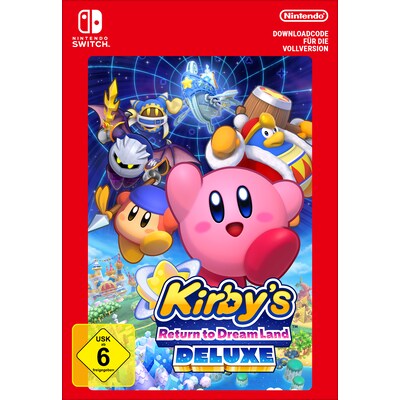 TC CD günstig Kaufen-Kirbys Return to Dream Land Deluxe - Nintendo Digital Code. Kirbys Return to Dream Land Deluxe - Nintendo Digital Code <![CDATA[• Plattform: Nintendo Switch • Genre: Jump-'n'-Run-Spiel • Altersfreigabe USK: ab 6 Jahre • Produktart: Digitaler Code 