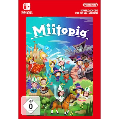 digital  günstig Kaufen-Miitopia - Nintendo Digital Code. Miitopia - Nintendo Digital Code <![CDATA[• Plattform: Nintendo Switch • Genre: Actionspiel • Altersfreigabe USK: ab 0 Jahre • Produktart: Digitaler Code per E-Mail • Realeas: 21.05.2021]]>. 