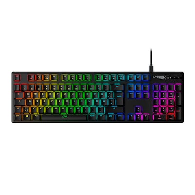 Kabelgebundene Gaming günstig Kaufen-HyperX Alloy Origins Red RGB Mechanische Kabelgebundene Gaming Tastatur. HyperX Alloy Origins Red RGB Mechanische Kabelgebundene Gaming Tastatur <![CDATA[• Anwendungsbereich: Gaming, Nummernblock integriert • Kabelgebunden (USB) • Layout: deutsch 