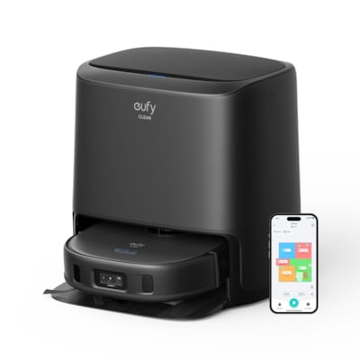 eufy Clean X9 Pro Saugroboter mit Wischfunktion, Reinigungsstation, 5500Pa