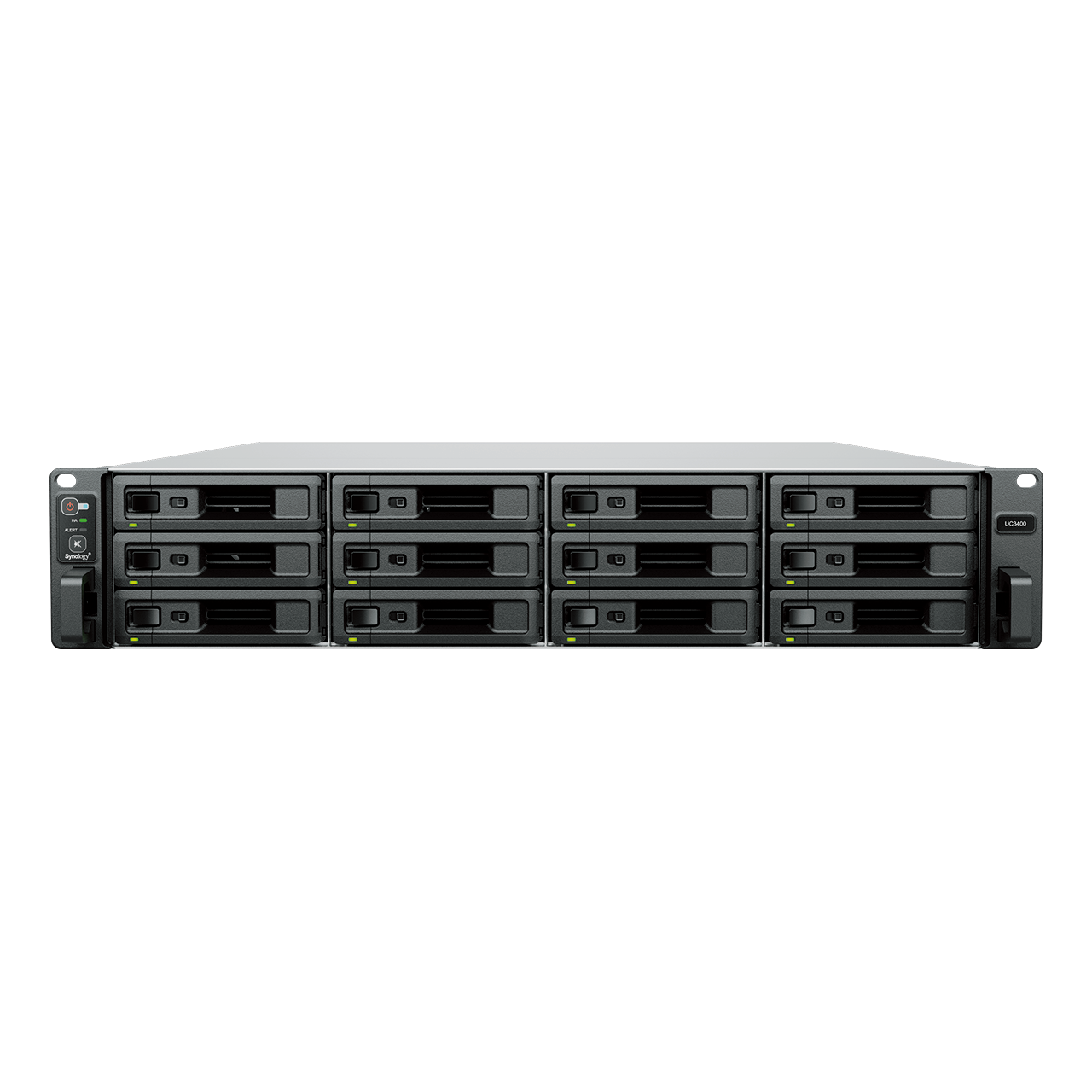 Synology UC3400 Unified Controller Aktiv/Aktiv-SAN-Speicher 12-Bay