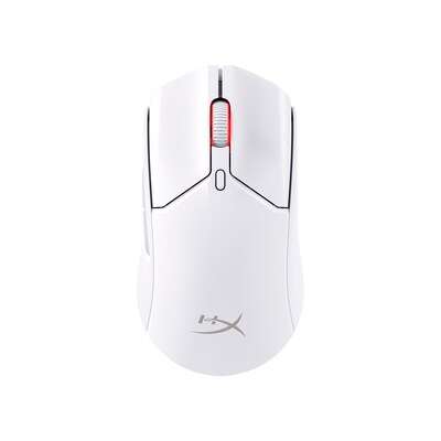 Gaming günstig Kaufen-HyperX Pulsefire Haste 2 Kabellose Gaming Maus weiß. HyperX Pulsefire Haste 2 Kabellose Gaming Maus weiß <![CDATA[• Anwendungsbereich: Gaming, 6 Tasten • Kabellos, 2,4GHz • Sensortechnologie: HyperX 26K (26.000 dpi) • Weiß, 60g, 38,2 mm