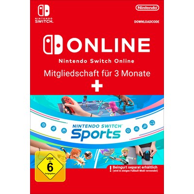 Nintendo Switch Sports + NSO 90 days - Nintendo Digital Code