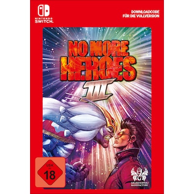 Taler du günstig Kaufen-No More Heroes 3 - Nintendo Digital Code. No More Heroes 3 - Nintendo Digital Code <![CDATA[• Plattform: Nintendo Switch • Genre: Action-Abenteuer-Spiel • Altersfreigabe USK: ab 18 Jahre • Produktart: Digitaler Code per E-Mail • Realeas: 27.08.2