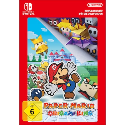 The AI günstig Kaufen-Paper Mario: The Origami King - Nintendo Digital Code. Paper Mario: The Origami King - Nintendo Digital Code <![CDATA[• Plattform: Nintendo Switch • Genre: Rollenspiel • Altersfreigabe USK: ab 6 Jahre • Produktart: Digitaler Code per E-Mail • Re