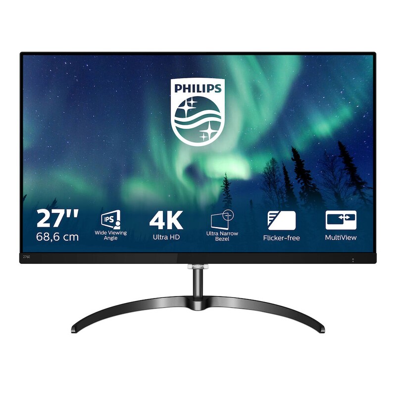 Philips E-Line 276E8VJSB 68,5cm (27") 4K IPS Monitor 16:9 HDMI/DP 5ms 60Hz