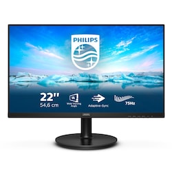 Philips V-Line 222V8LA 54,6cm (22&quot;) FHD VA Monitor HMDI/DP/VGA 4 ms 75Hz