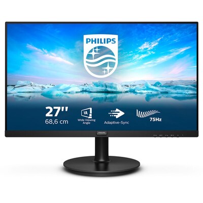 kl 5  günstig Kaufen-Philips V-Line 272V8LA 68,6cm (27") FHD VA Monitor 16:9 HDMI/DP/VGA 75Hz 4ms. Philips V-Line 272V8LA 68,6cm (27") FHD VA Monitor 16:9 HDMI/DP/VGA 75Hz 4ms <![CDATA[• Energieeffizienzklasse: E • Größe: 68,6 cm(27 Zoll) 16:9, Auflösung: 1.920