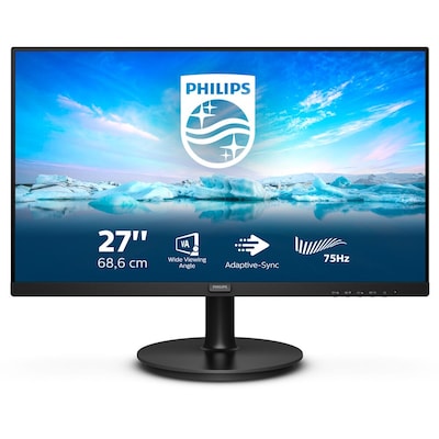 auf HDMI günstig Kaufen-Philips V-Line 272V8LA 68,6cm (27") FHD VA Monitor 16:9 HDMI/DP/VGA 75Hz 4ms. Philips V-Line 272V8LA 68,6cm (27") FHD VA Monitor 16:9 HDMI/DP/VGA 75Hz 4ms <![CDATA[• Energieeffizienzklasse: E • Größe: 68,6 cm(27 Zoll) 16:9, Auflösung: 1.920