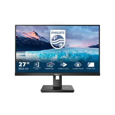 auf HDMI günstig Kaufen-Philips S-Line 272S1M 68,6cm (27") FHD IPS Monitor 16:9 HDMI/DVI/DP/VGA/USB 75Hz. Philips S-Line 272S1M 68,6cm (27") FHD IPS Monitor 16:9 HDMI/DVI/DP/VGA/USB 75Hz <![CDATA[• Energieeffizienzklasse: E • Größe: 68,6 cm(27 Zoll) 16:9, Auflösun