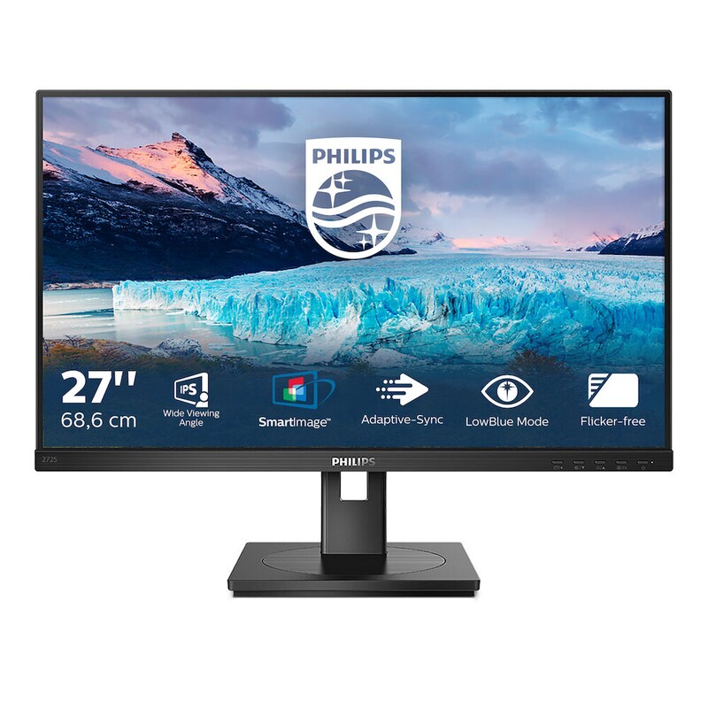 Philips S-Line 272S1AE 68,6cm (27") FHD IPS Monitor 16:9 HDMI/DVI/DP/VGA 75Hz HV