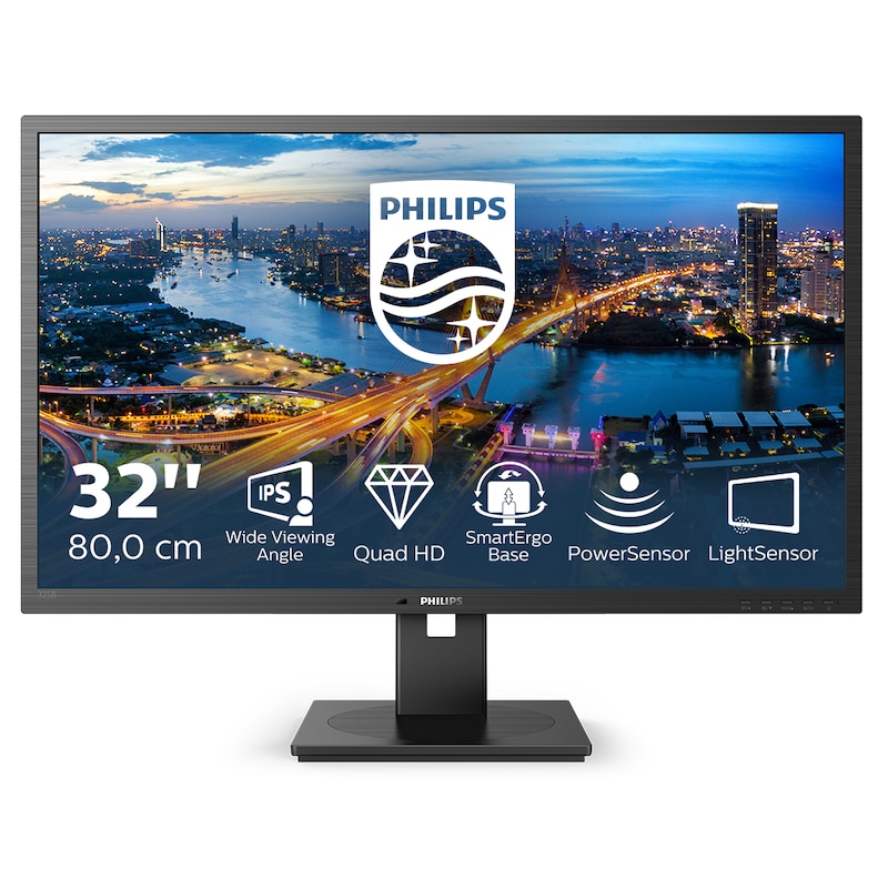Philips B-Line 325B1L 80cm (31,5") QHD IPS Office Monitor 16:9 HDMI/DP/USB 75Hz