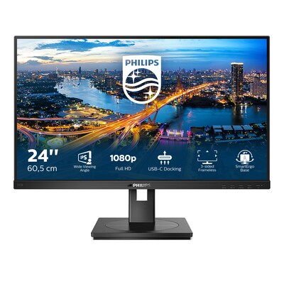 drip.line günstig Kaufen-Philips B-Line 243B1 60,5cm(23,8") FHD IPS Monitor 16:9 HDMI/DP/USB-C PD65W 75Hz. Philips B-Line 243B1 60,5cm(23,8") FHD IPS Monitor 16:9 HDMI/DP/USB-C PD65W 75Hz <![CDATA[• Energieeffizienzklasse: E • Größe: 60.5 cm(23,8 Zoll) 16:9, Auflös