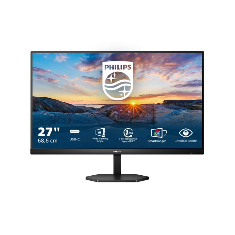 Philips 27E1N3300A 68,6cm (27") FHD IPS Monitor 16:9 HDMI/DP/USB-C PD65W 75Hz