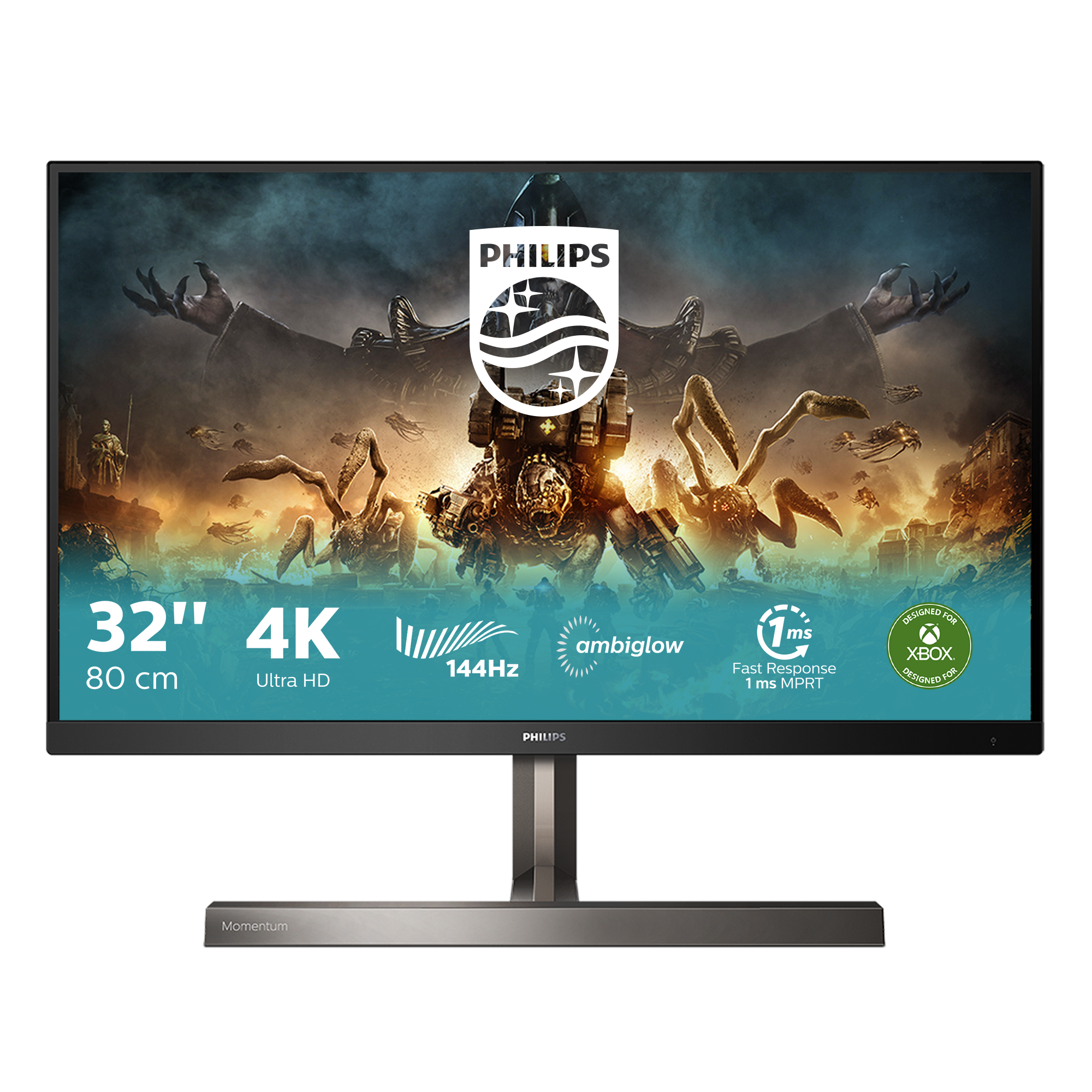 Philips Momentum 329M1RV 80cm (32&quot;)4K IPS Monitor 16:9 HDMI/DP/USB-C PD65W 144Hz