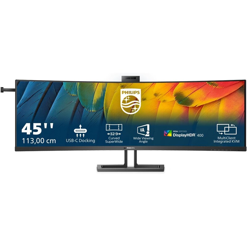 Philips 45B1U6900CH 113cm (44,5") DQHD Curved Monitor 32:9 HDMI/DP/USB-C PD100W