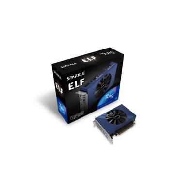 SPARKLE Intel Arc A380 ELF 6GB OC GDDR6 Grafikkarte 1x HDMI 3x DP