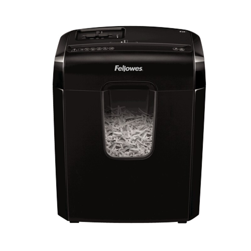 Fellowes Powershred 6C Aktenvernichter Vorzerkleinerer/Kreuzschnitt