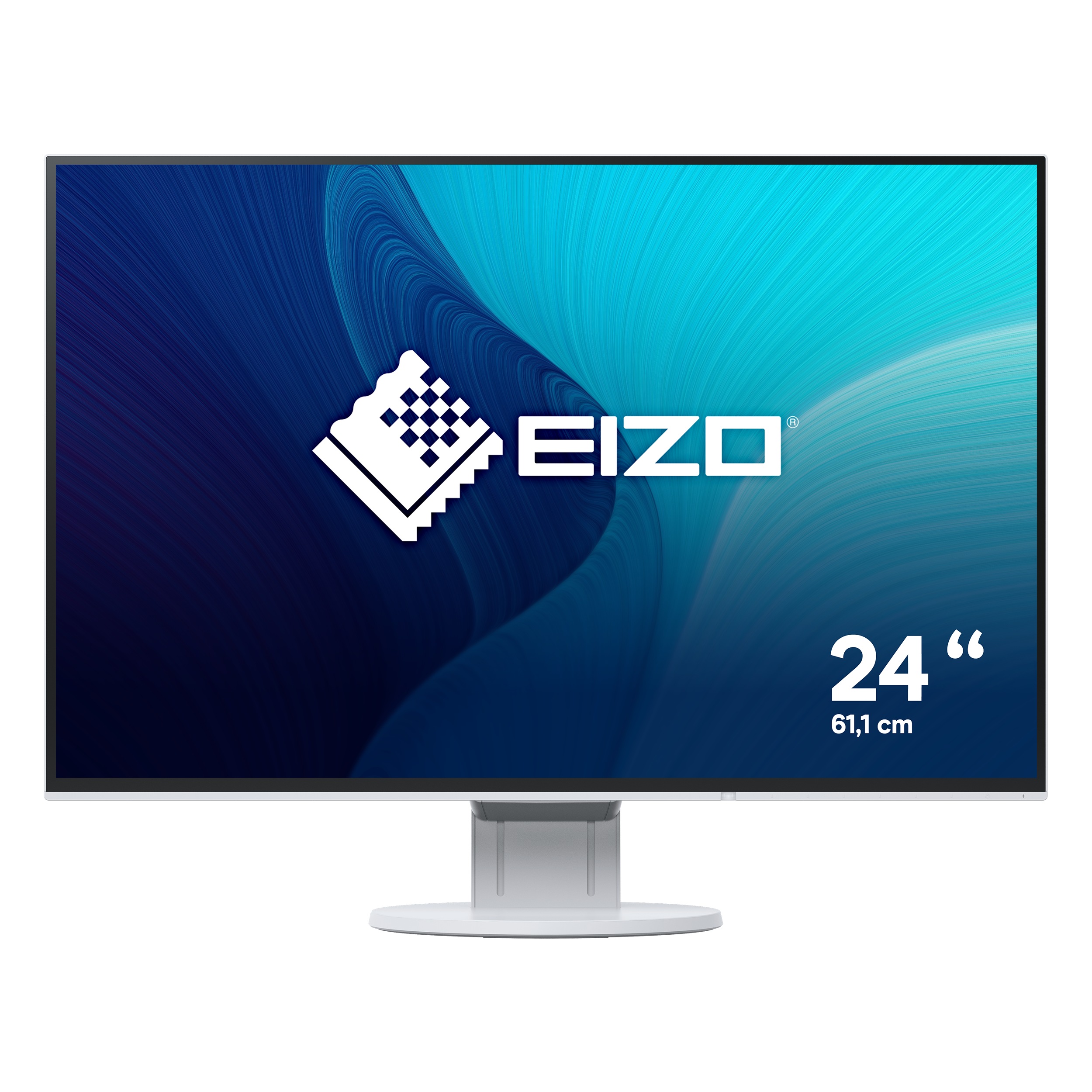 EIZO EV2456-WT 61cm (24&quot;) wei&szlig; 16:10 IPS Monitor DVI/DP/HDMI 1.000:1 Pivot HV