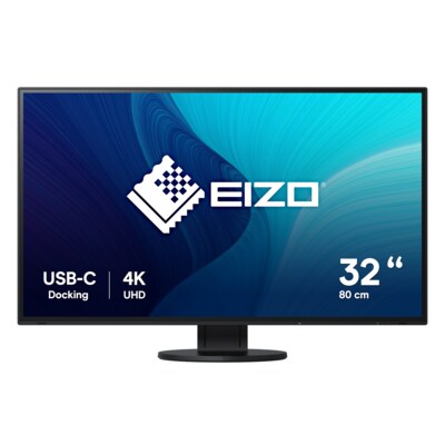 EIZO Flexscan EV3285-BK 80 cm (31,5") 4K UHD Profi-Monitor 16:9 DP/HDMI/USB-C