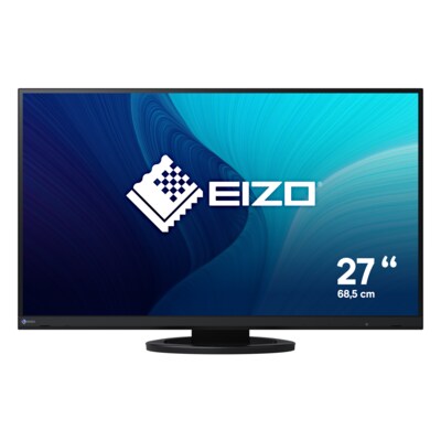 EIZO EV2760-BK 68,5cm (27") 16:9 WQHD IPS Office-Monitor DVI/DP/HDMI Pivot HV LS