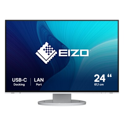 HDMI Auf günstig Kaufen-EIZO FlexScan EV2495-WT 61cm (24") WUXGA IPS Monitor DP/HDMI/USB-C Pivot HV. EIZO FlexScan EV2495-WT 61cm (24") WUXGA IPS Monitor DP/HDMI/USB-C Pivot HV <![CDATA[• Energieeffizienzklasse: C • Größe: 61,0 cm(24 Zoll) 16:10, Auflösung: 1.920x