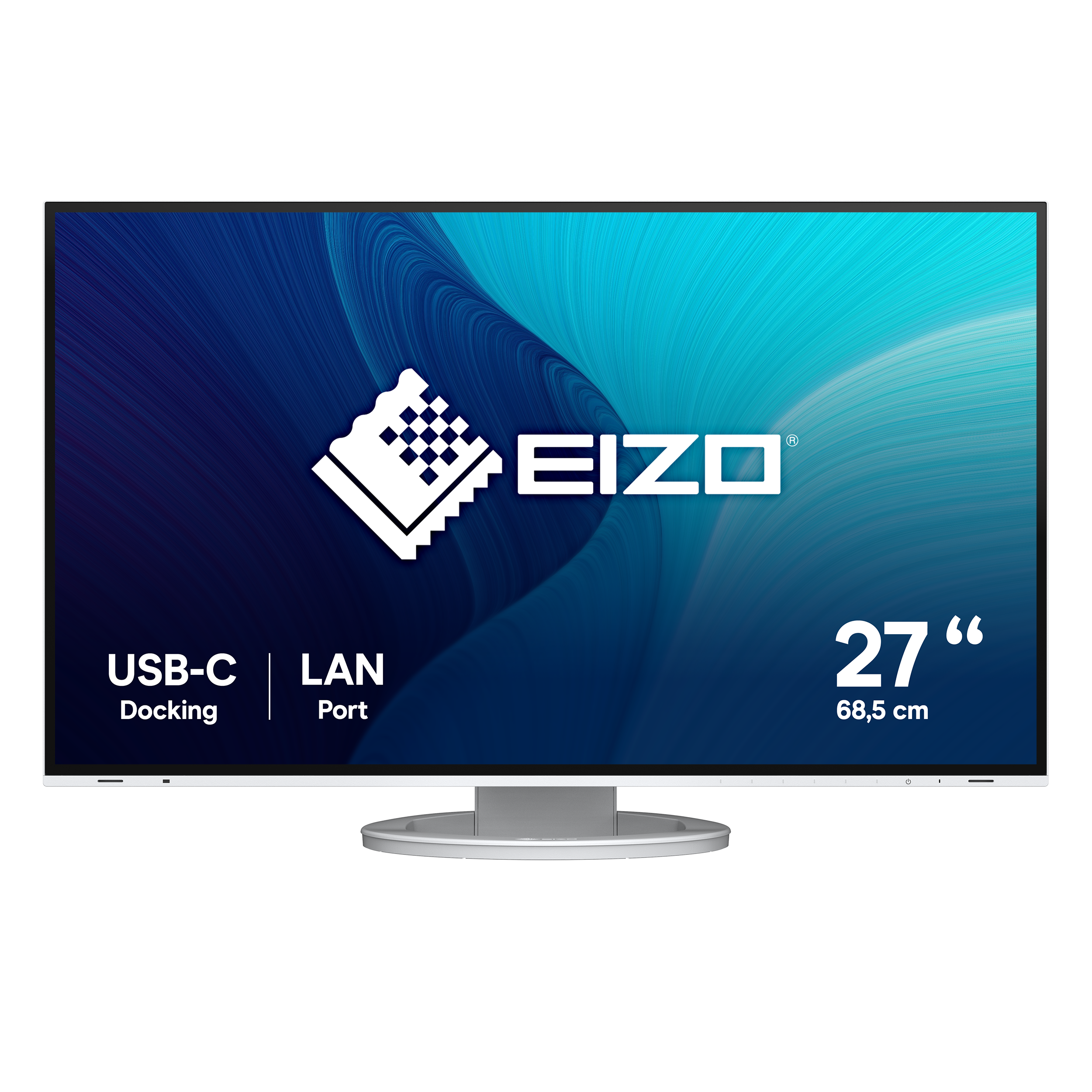 EIZO Flexscan EV2795-WT 68,5cm (27&quot;) WQHD IPS Monitor DP/HDMI/USB-C Pivot HV