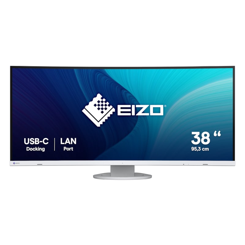 EIZO FlexScan EV3895-WT 95,3cm (37,5") UWQHD Profi-Monitor 24:10 DP/HDMI/USB-C