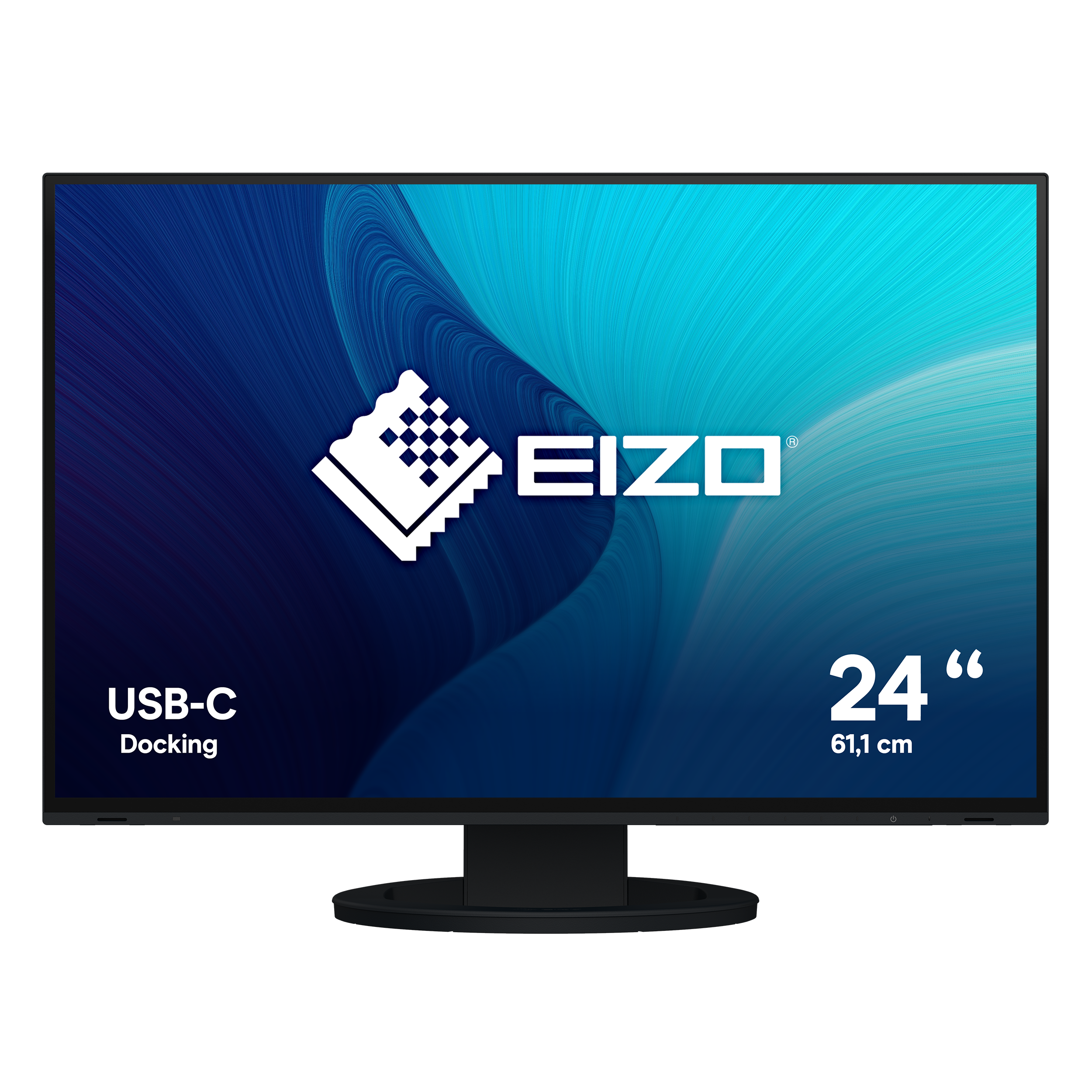 EIZO FlexScan EV2485-BK 61,1m (24,1&quot;) WUXGA IPS Monitor DP/HDMI/USB-C Pivot