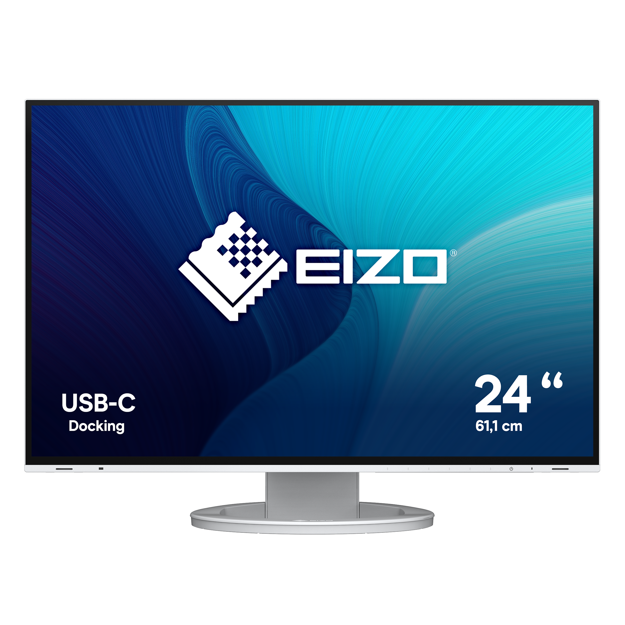 EIZO FlexScan EV2485-WT 61,1m (24,1&quot;) WUXGA IPS Monitor DP/HDMI/USB-C Pivot