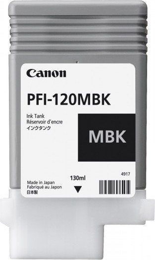 Canon PFI-120 MBK / 2884C001 Original Druckerpatrone Tintenbeh&auml;lter Mattschwarz