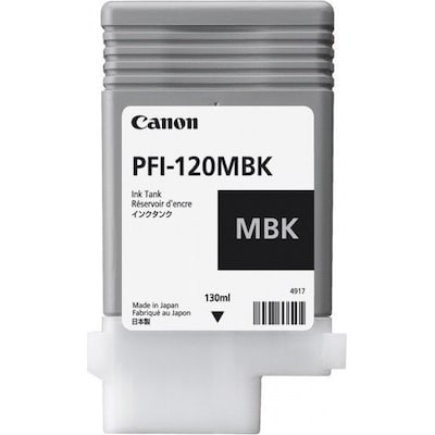 TR 001 günstig Kaufen-Canon PFI-120 MBK / 2884C001 Original Druckerpatrone Mattschwarz. Canon PFI-120 MBK / 2884C001 Original Druckerpatrone Mattschwarz <![CDATA[• Canon PFI-120 MBK Tintenpatrone (2884C001) • Farbe: mattschwarz • Kompatibel: GP-200, GP-300, TM-200, TM-20