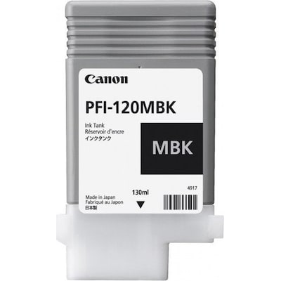 Original Kompatibel günstig Kaufen-Canon PFI-120 MBK / 2884C001 Original Druckerpatrone Mattschwarz. Canon PFI-120 MBK / 2884C001 Original Druckerpatrone Mattschwarz <![CDATA[• Canon PFI-120 MBK Tintenpatrone (2884C001) • Farbe: mattschwarz • Kompatibel: GP-200, GP-300, TM-200, TM-20